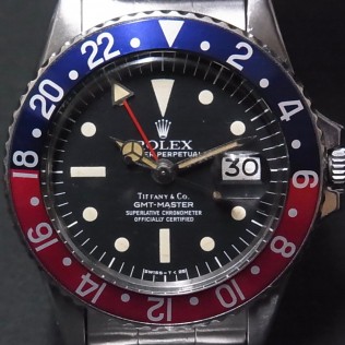 Rolex 1675 GMT Master Original Tiffany   #Status ; Sold#<br>Status : Sold Serial : 2,7xx,xxx Year : 1971 Movement : 1570