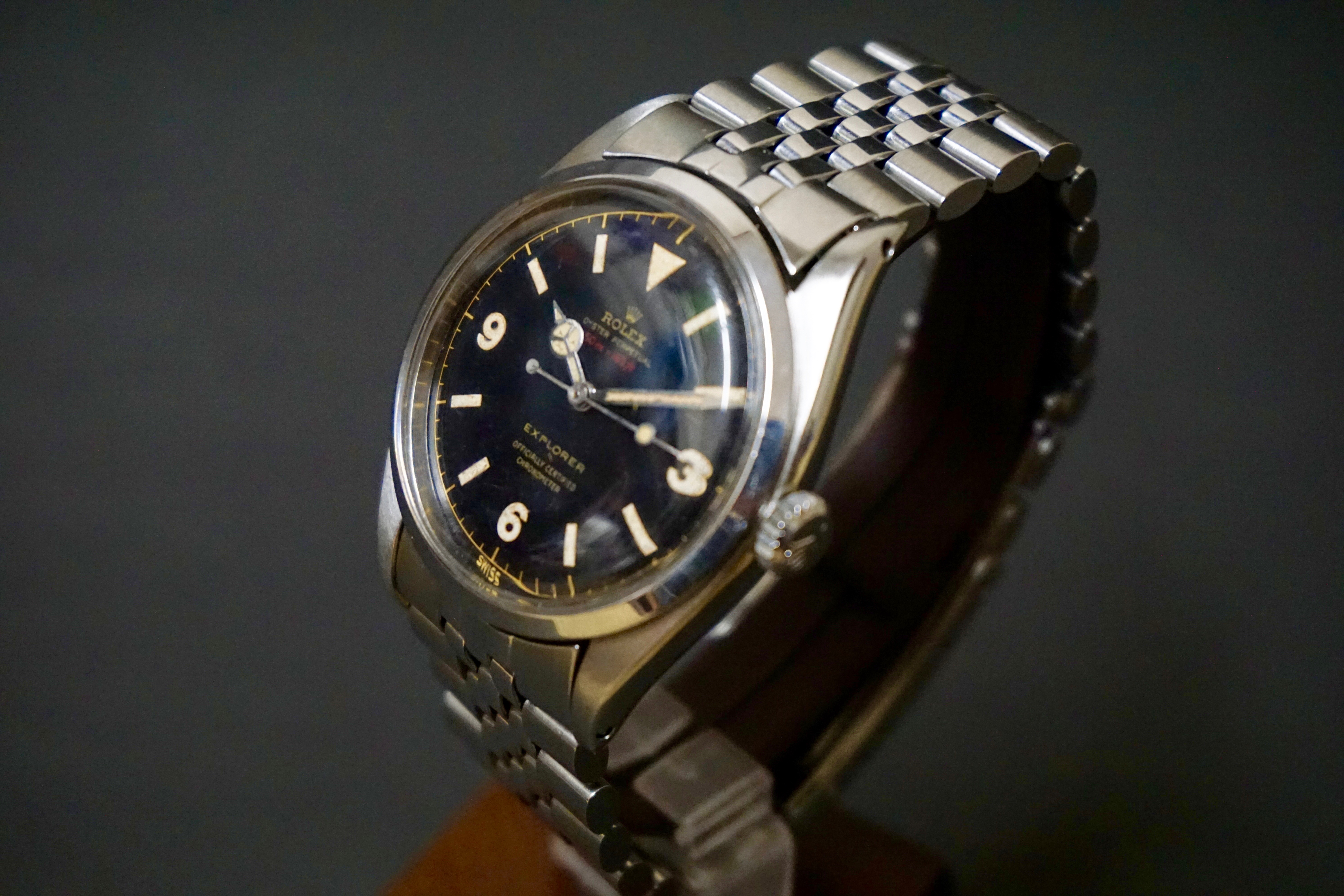 Rolex 6350 Red Depth Gilt Dial #Status ; sold #