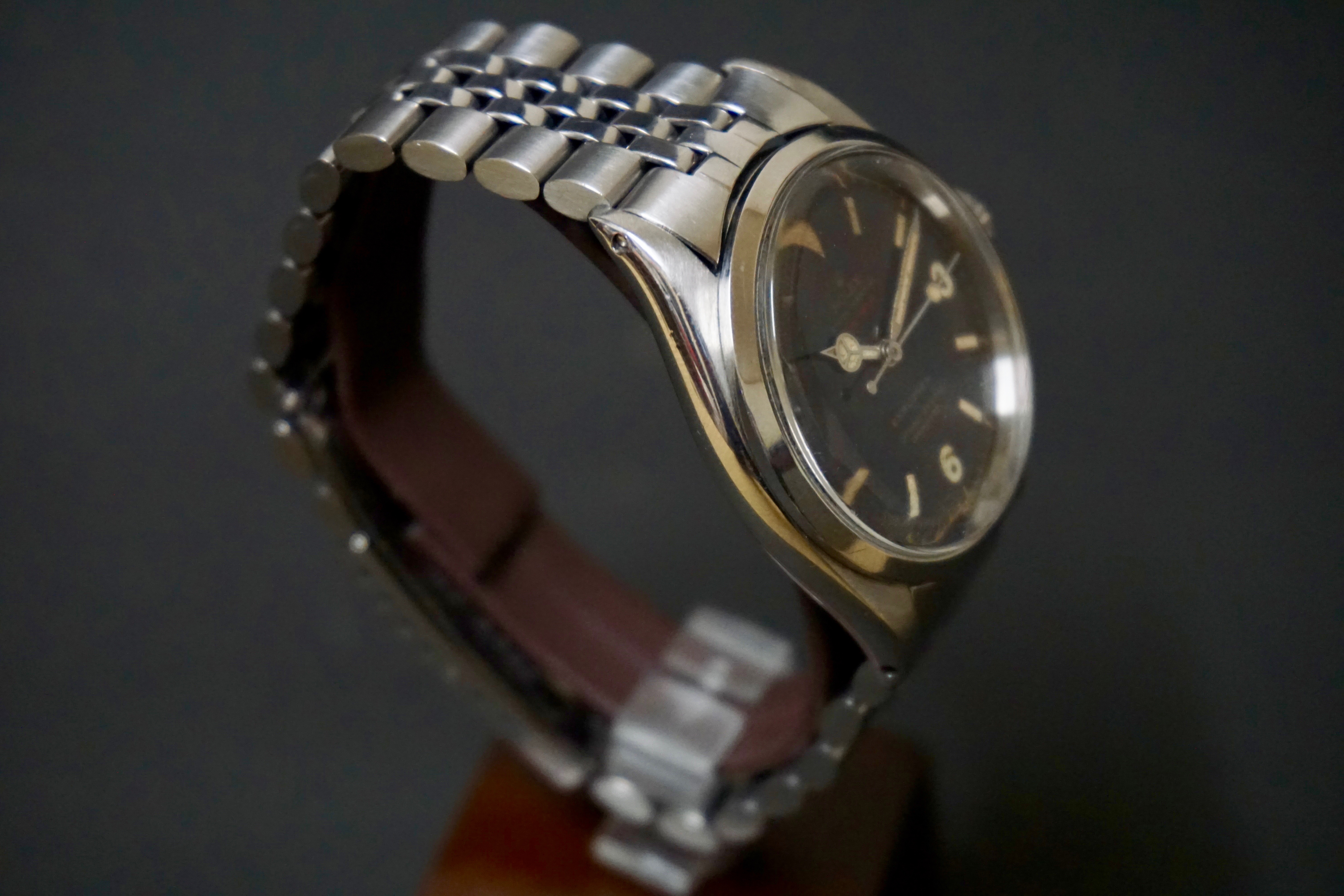 Rolex 6350 Red Depth Gilt Dial #Status ; sold #