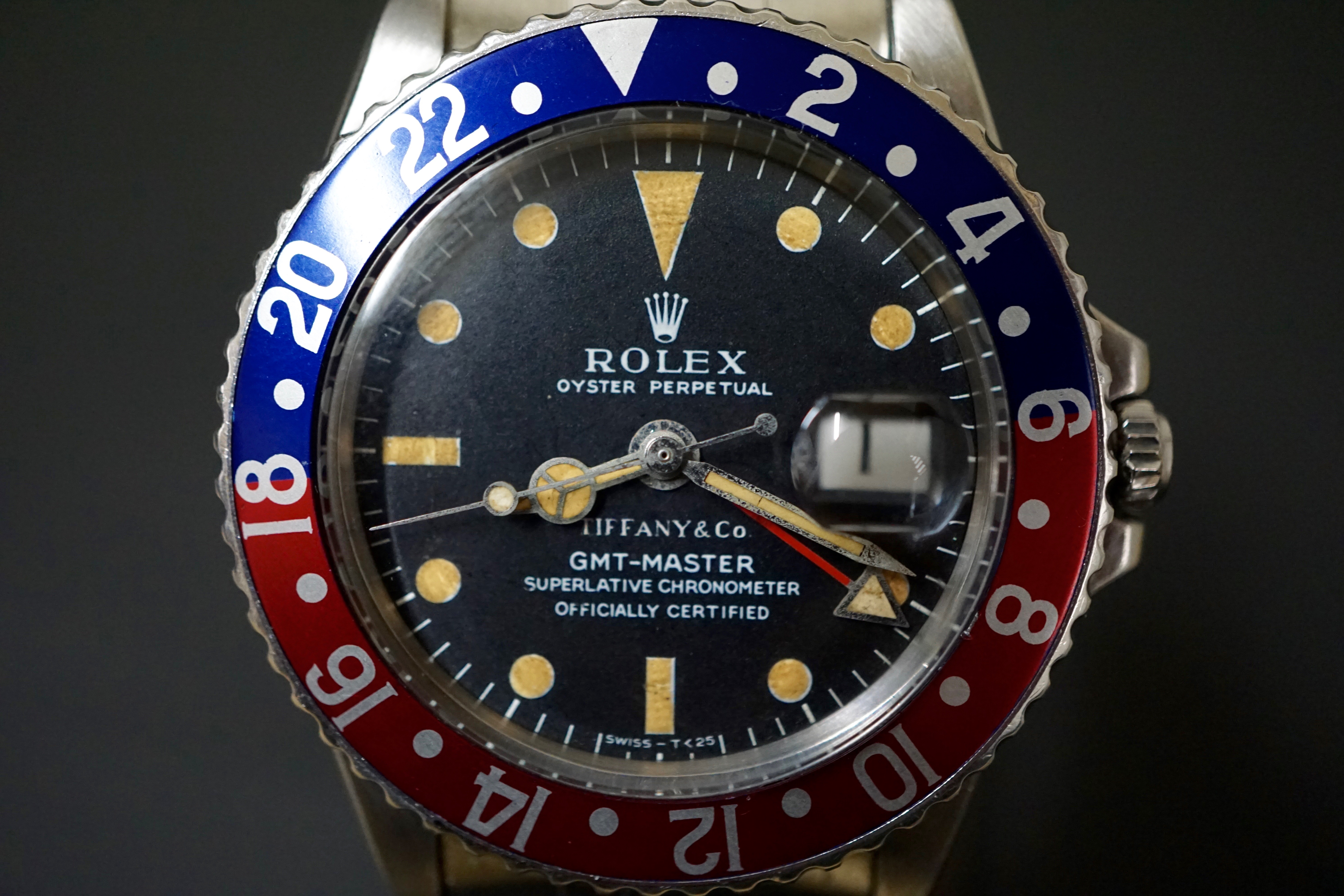 Rolex 1675 MK1 Matte Dial Early Original Tiffany #status ; sold#