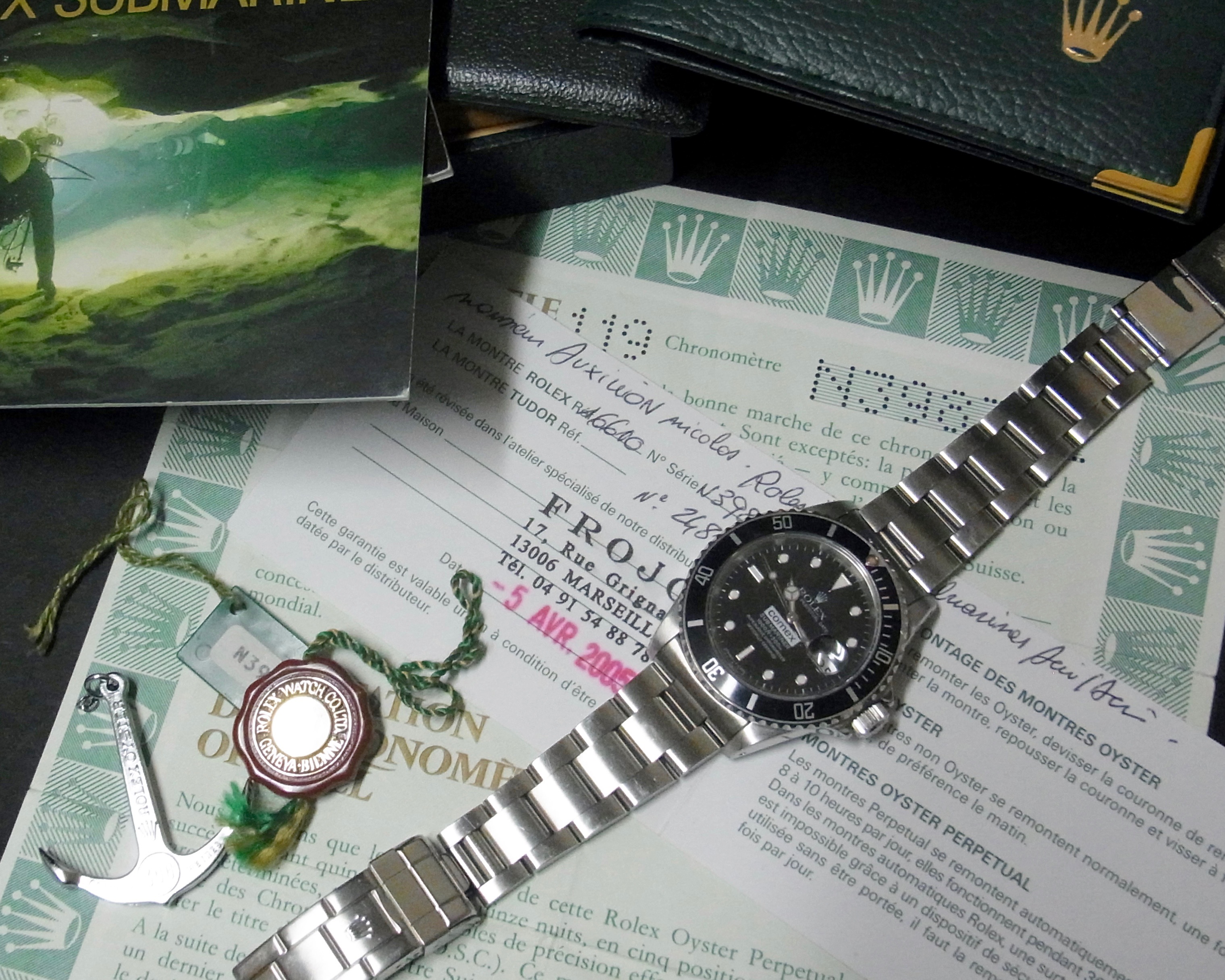 Rolex 16610 Comex Full Set mint condition #status ; sold#