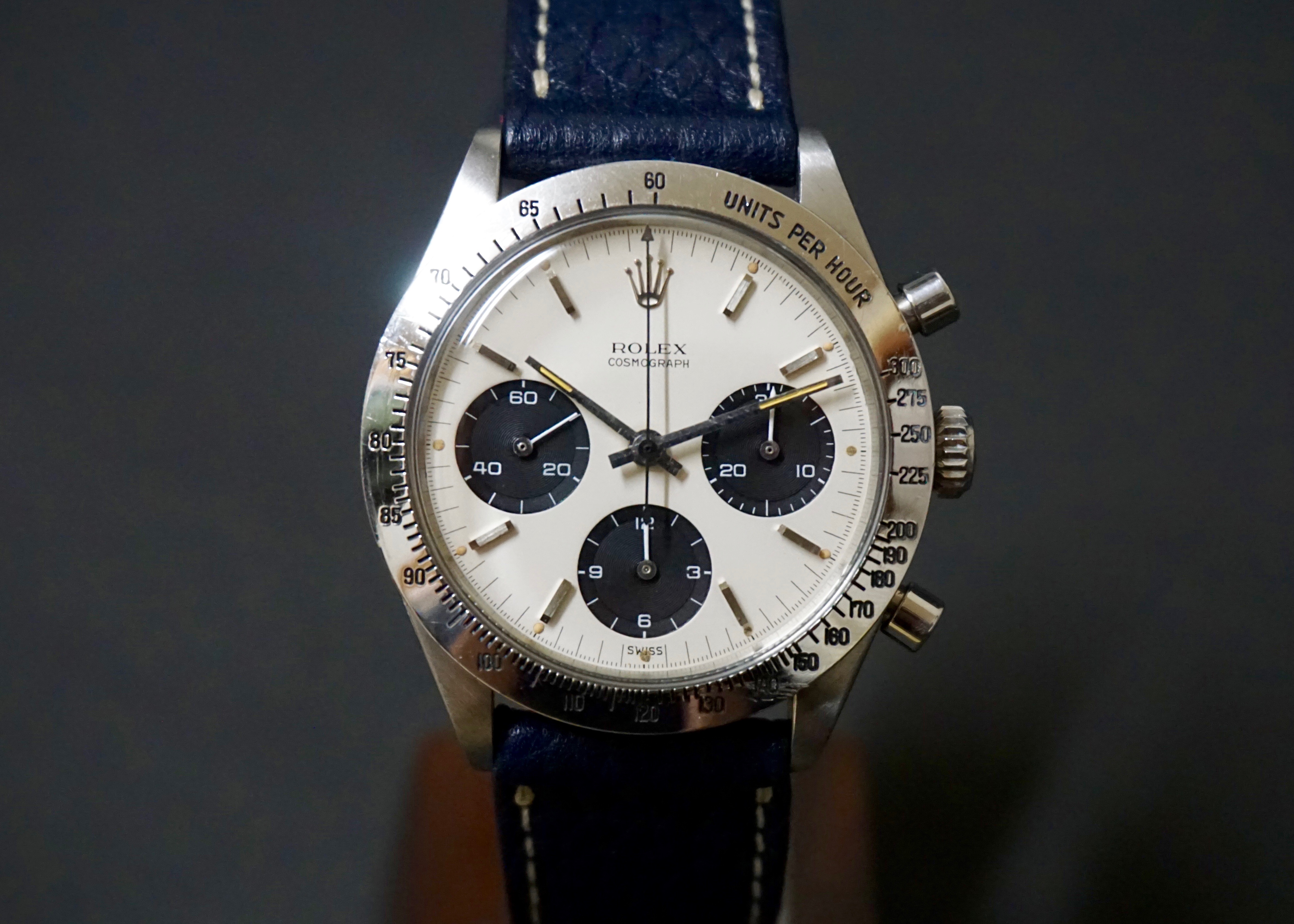 Nice first series daytona 6239 double swiss #status ; Sold#