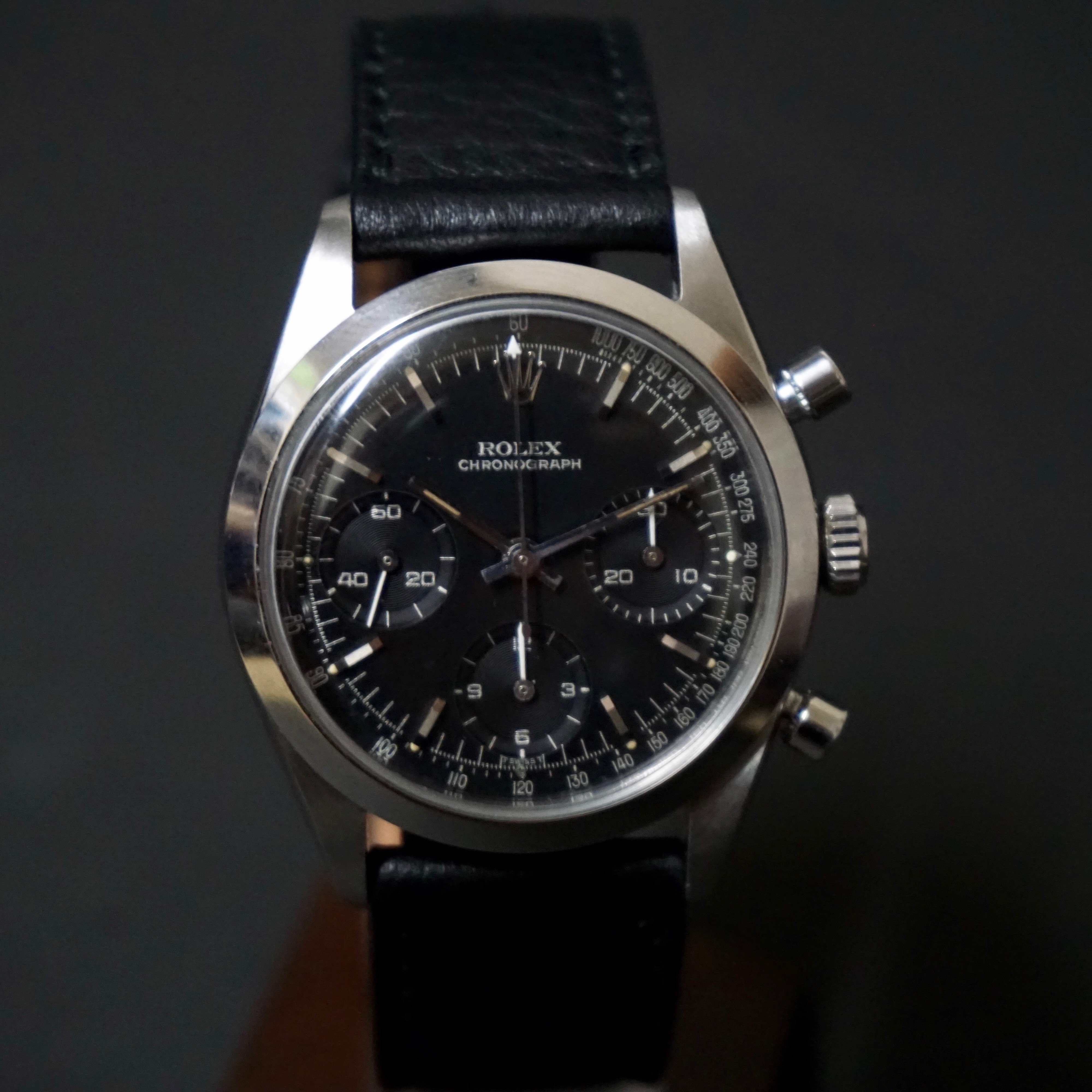 Excellent black 6238 circa 1965 #status ; Sold#<br>Status : Sold Condition : mint Serial : 1.2xxxx Year : 1965 Movement : 72B
