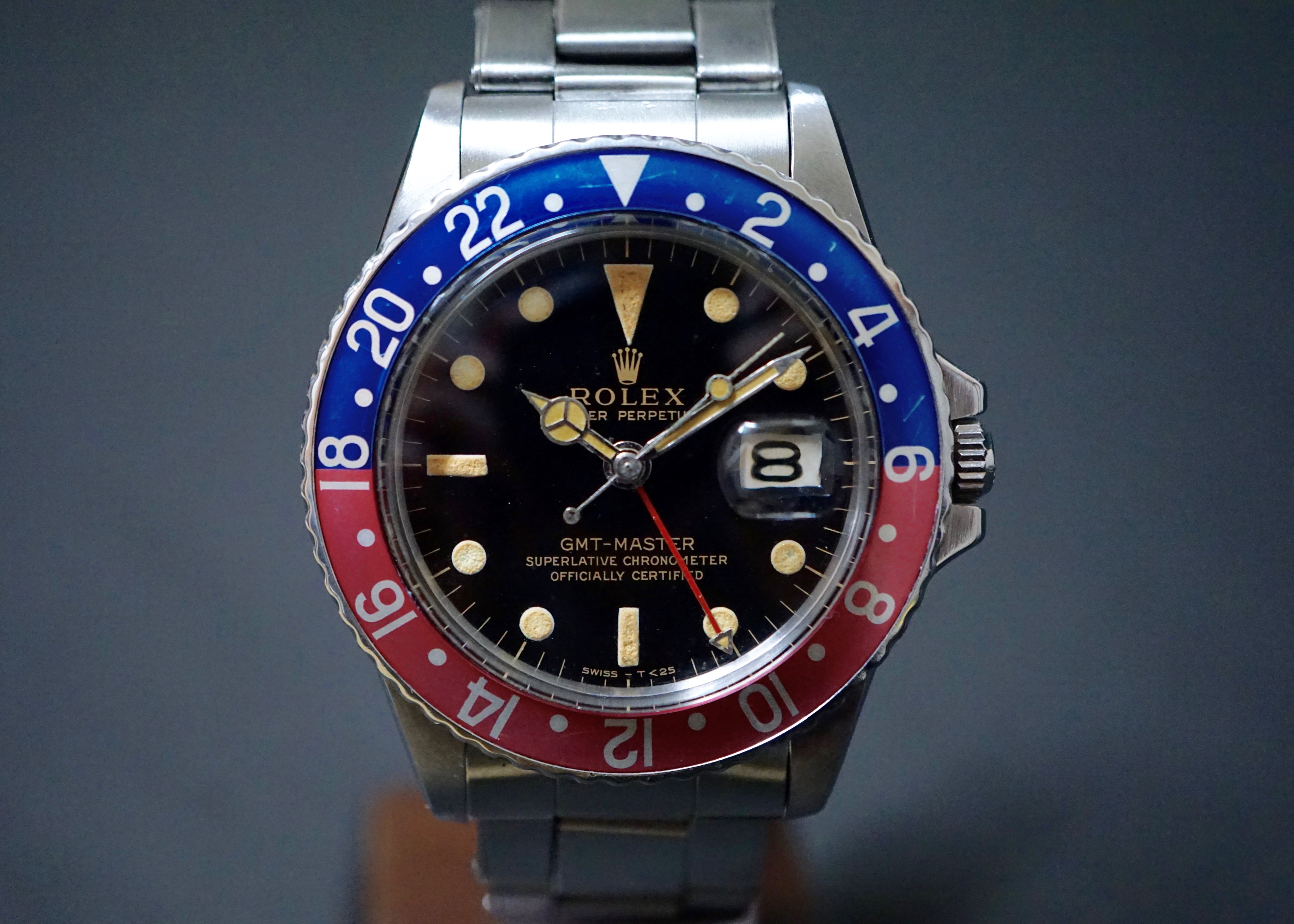 Nice patina 1675 Gilt GMT early 1967 #status ; Sold#