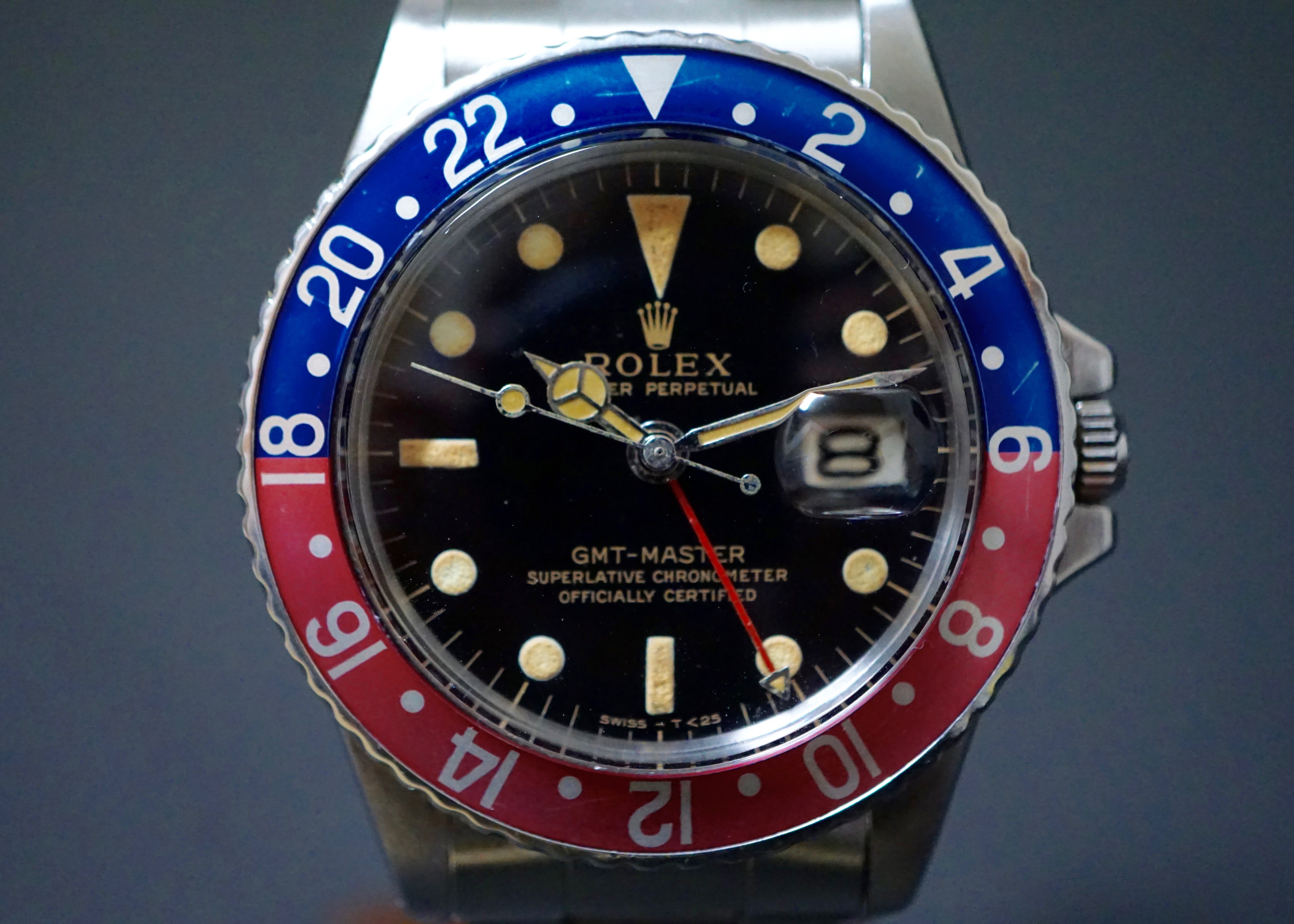 Nice patina 1675 Gilt GMT early 1967 #status ; Sold#