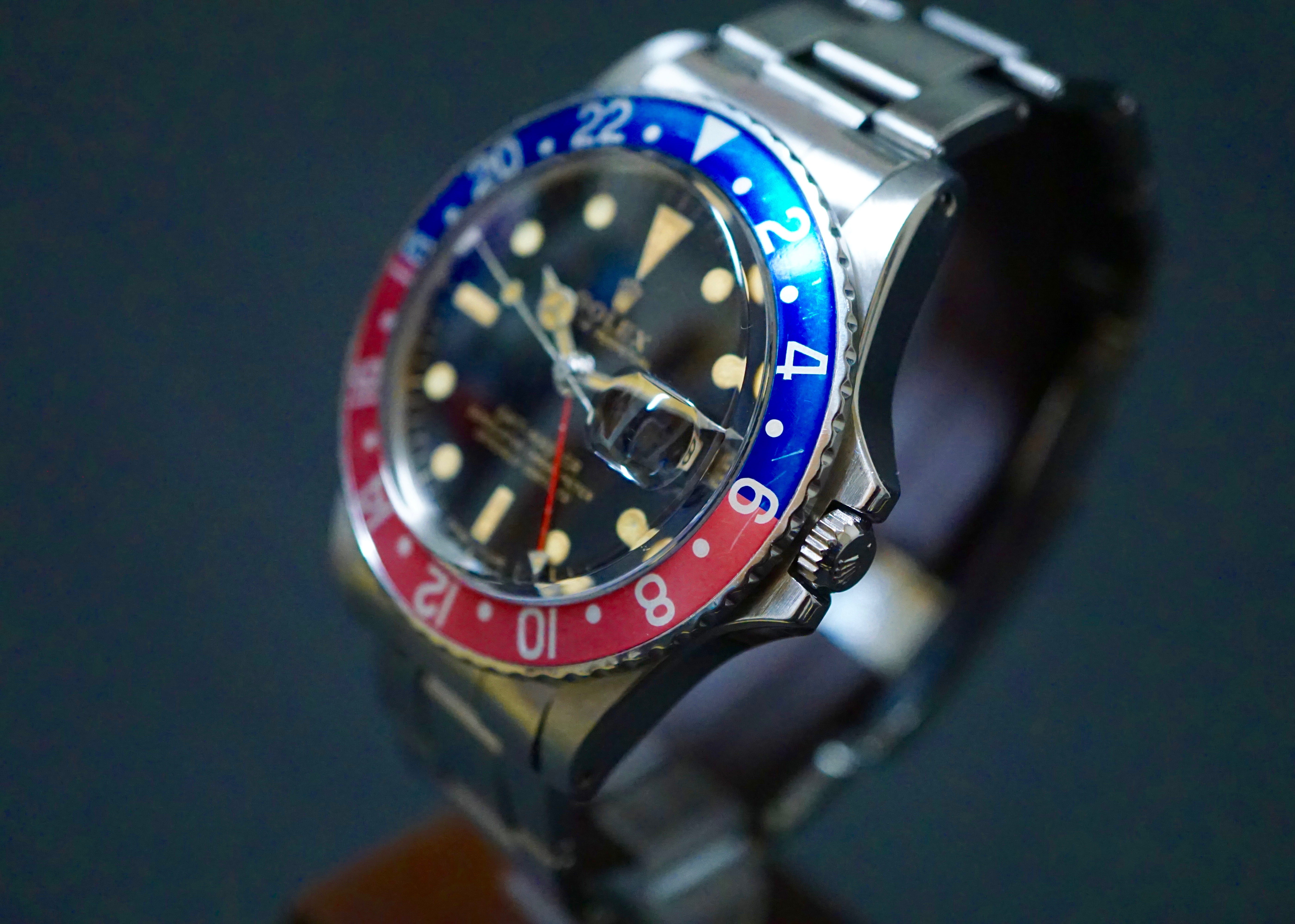 Nice patina 1675 Gilt GMT early 1967 #status ; Sold#