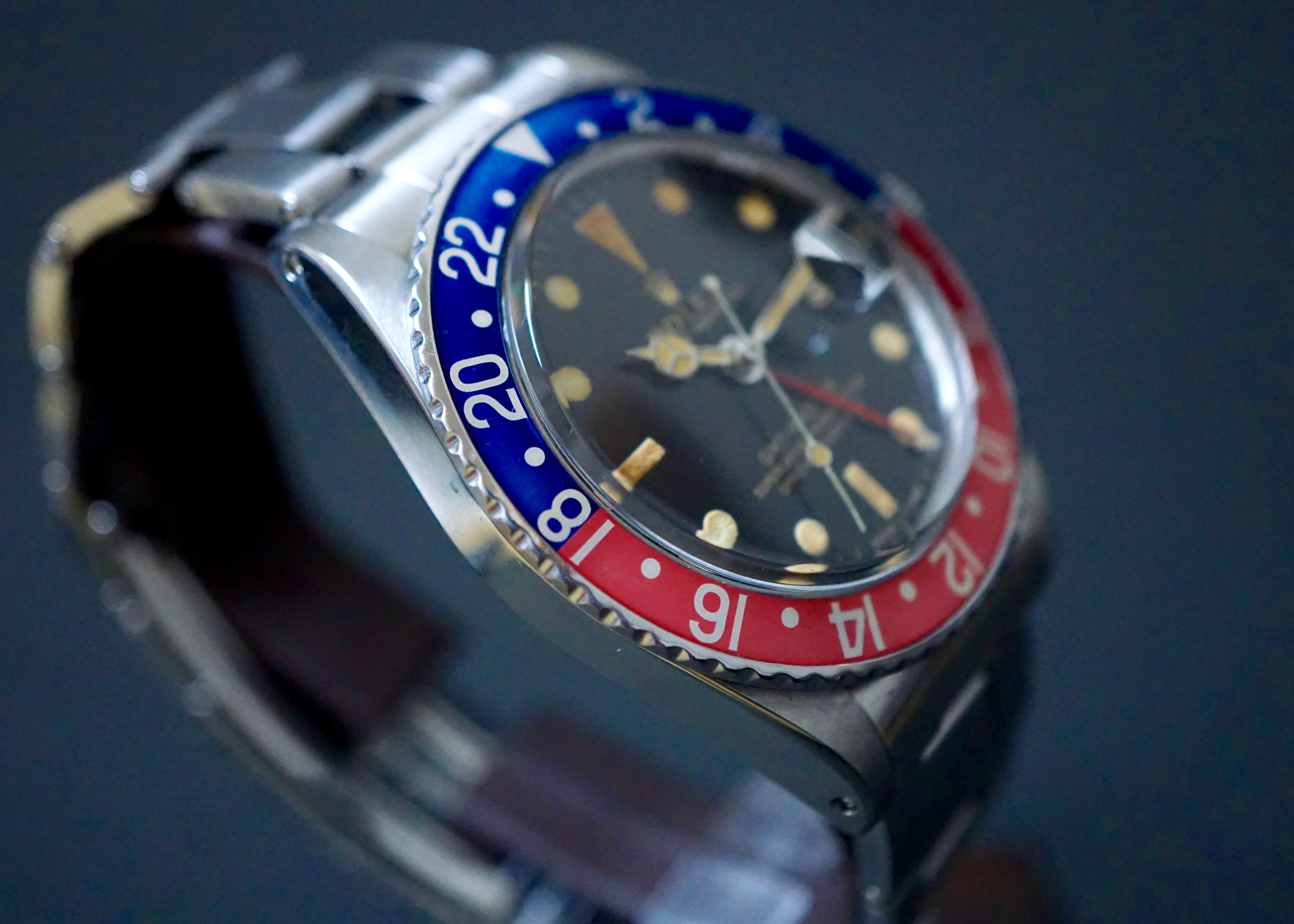 Nice patina 1675 Gilt GMT early 1967 #status ; Sold#