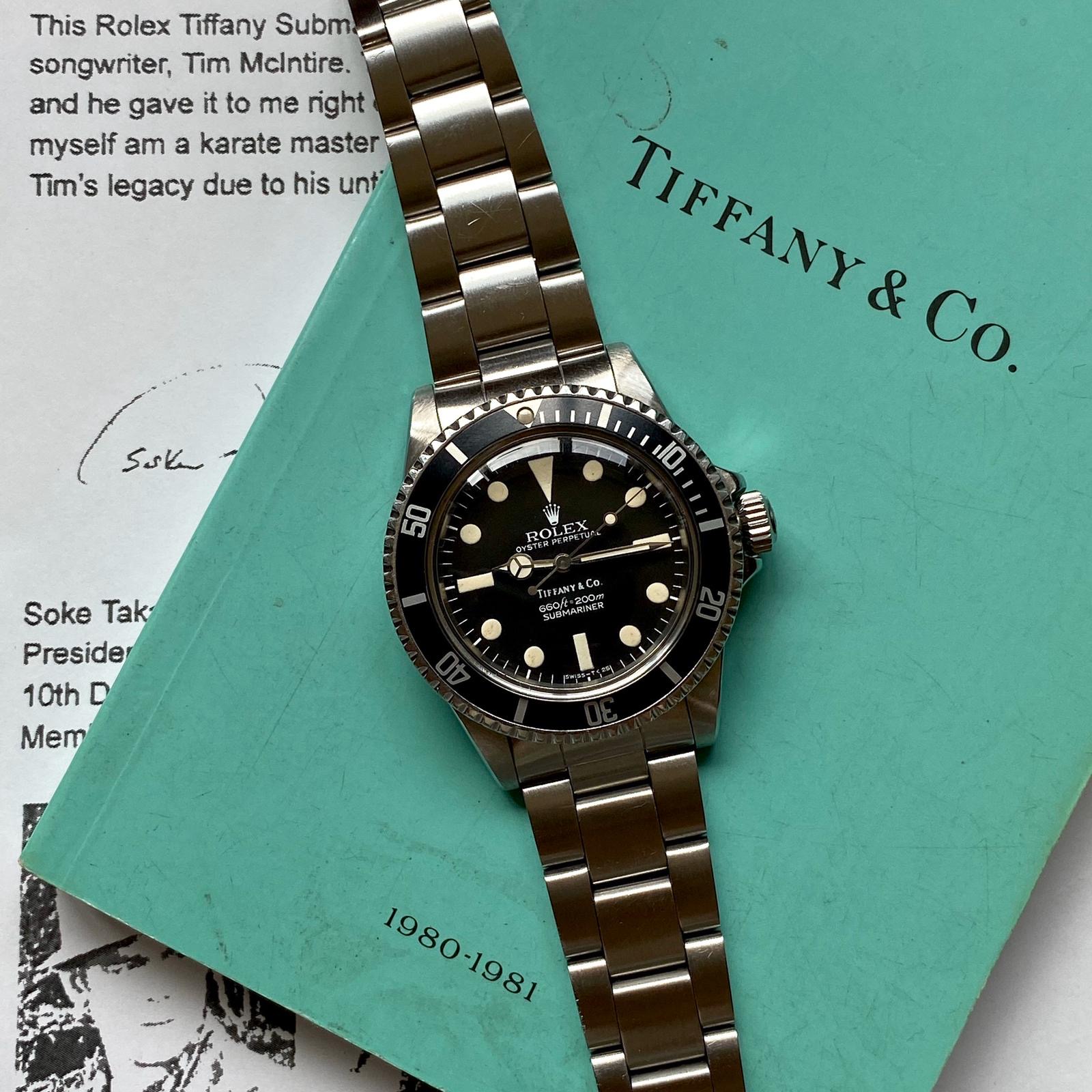 Rolex Ref 5513 Maxi MK1 retailed by Tiffany #Status : Sold