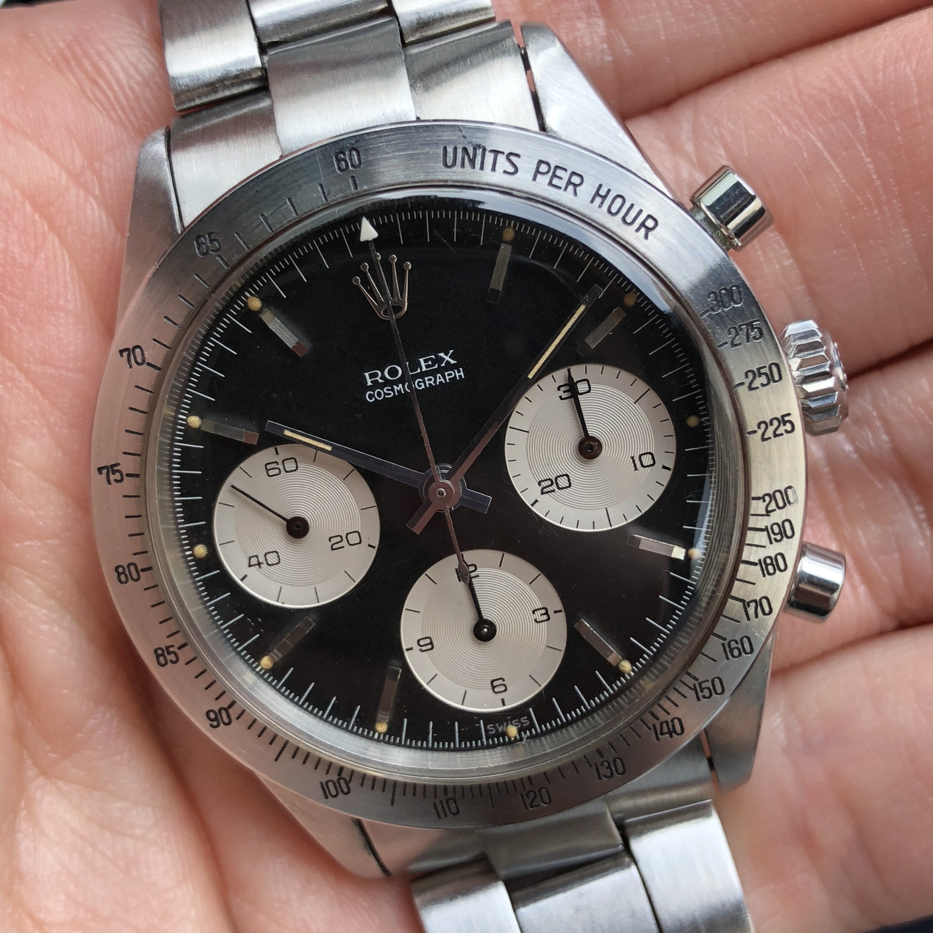 Rolex Ref 6239 double Swiss no underline Circa 1963 #Status Sold