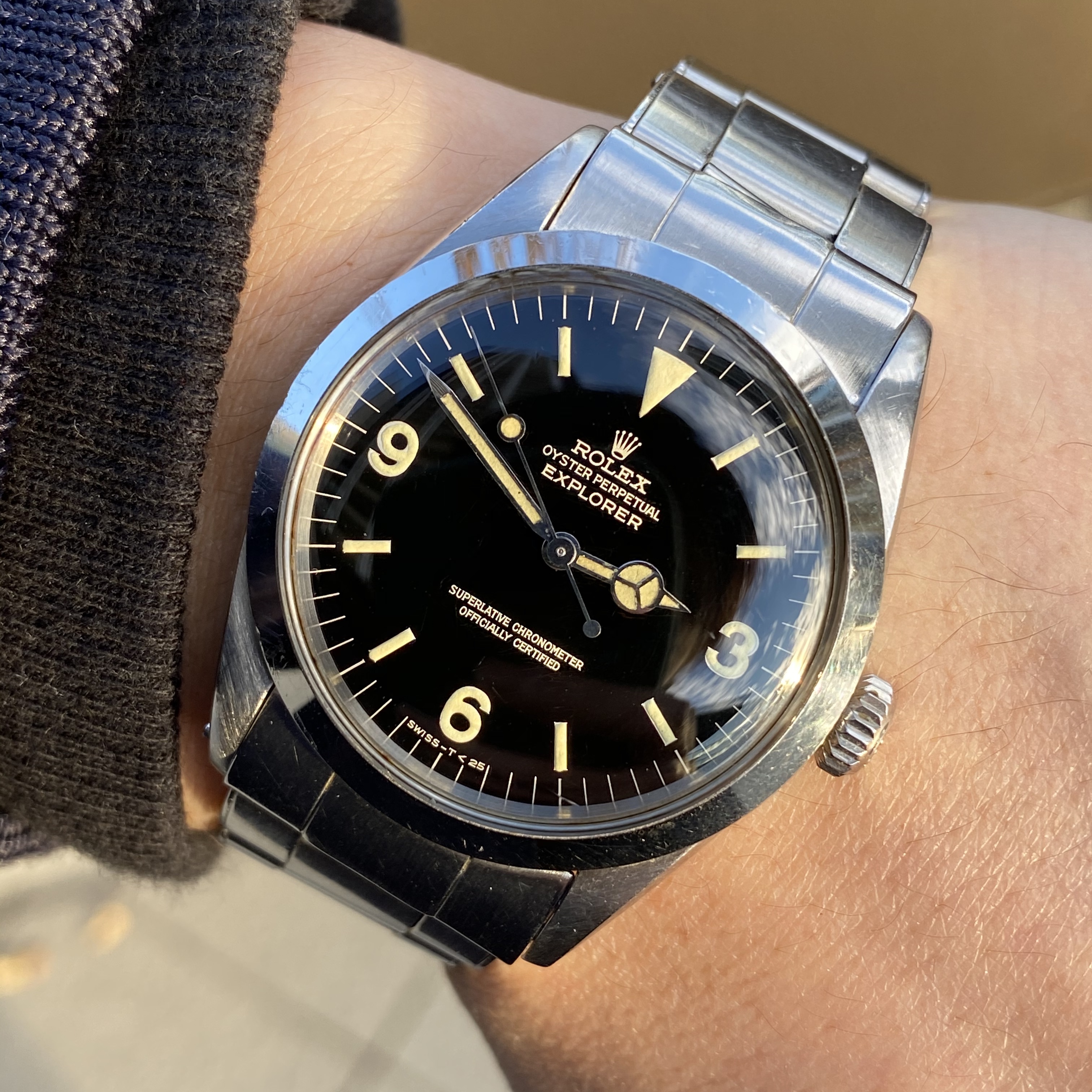 Rolex Ref 1016 gilt EX1 in mint circa 1966 #Status Sold