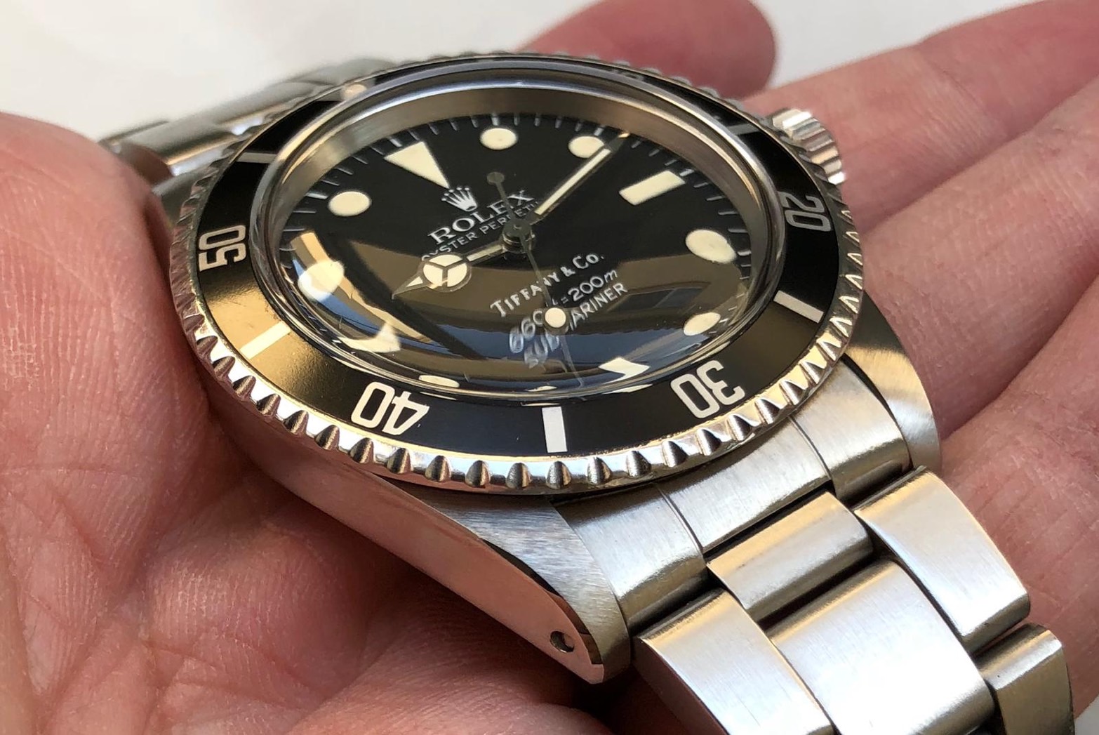 Rolex Ref 5513 Maxi MK1 retailed by Tiffany #Status : Sold