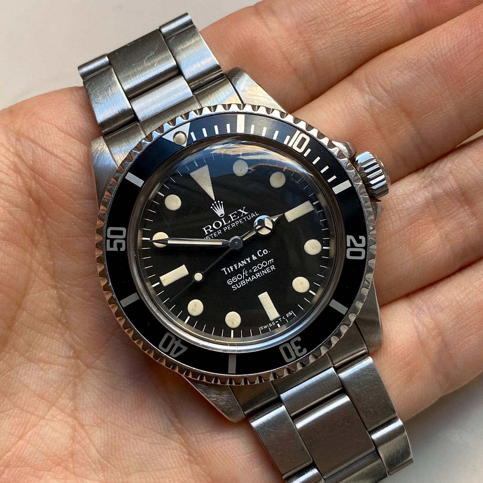 Rolex Ref 5513 Maxi MK1 retailed by Tiffany #Status : Sold