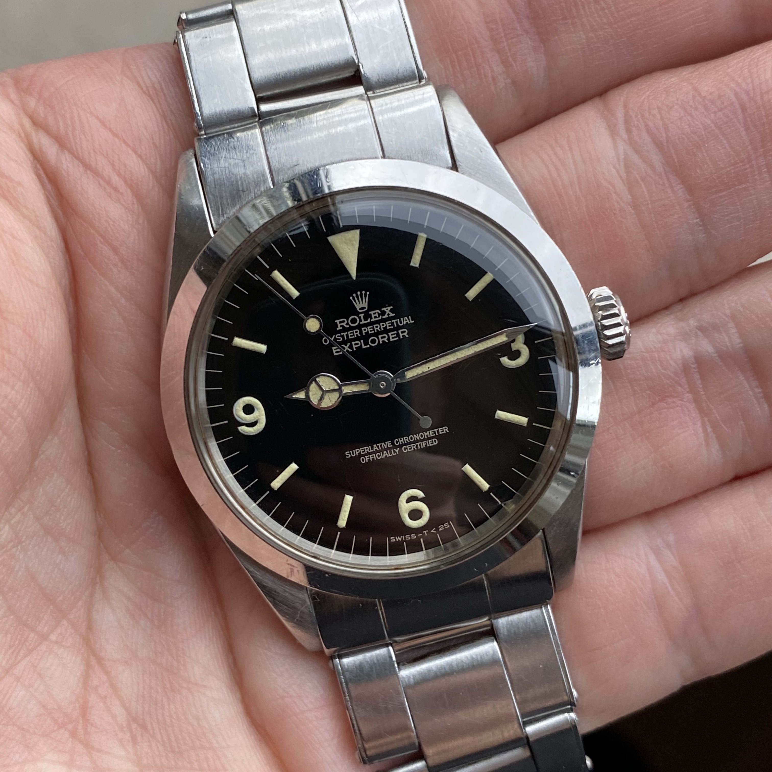 Rolex Ref 1016 gilt EX1 in mint circa 1966 #Status Sold